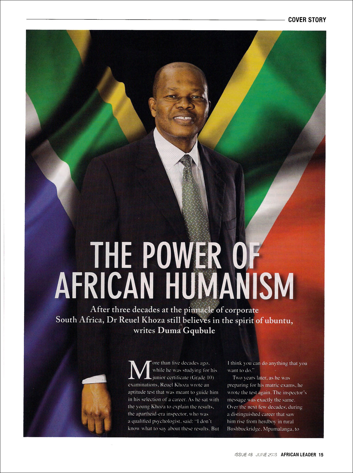 Reuel Khoza - African Magazine