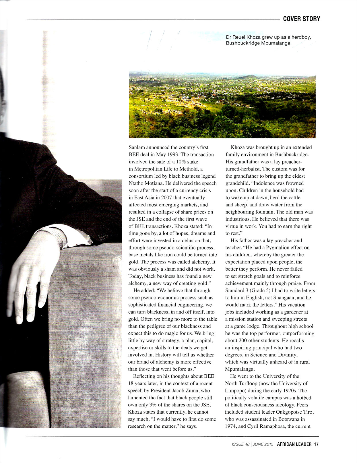 Reuel Khoza - African Magazine