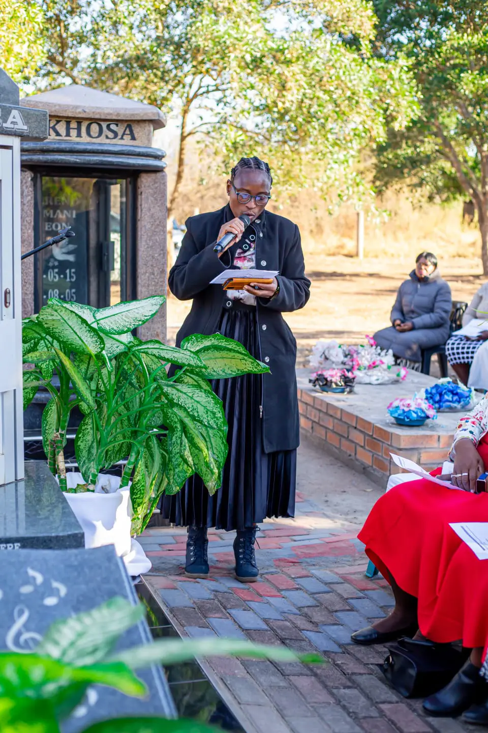 Dr SJ Khosa Choral Music Eisteddfod - Wreath Laying Ceremony 6